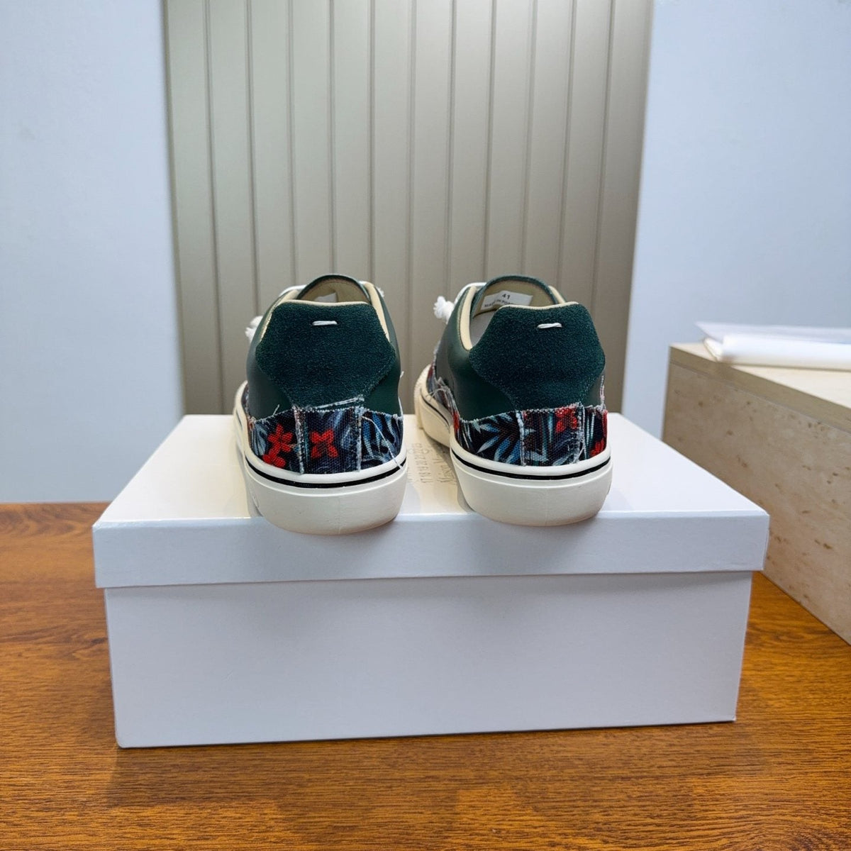 Maison Margiela Floral Panel Low-Top Sneakers — side