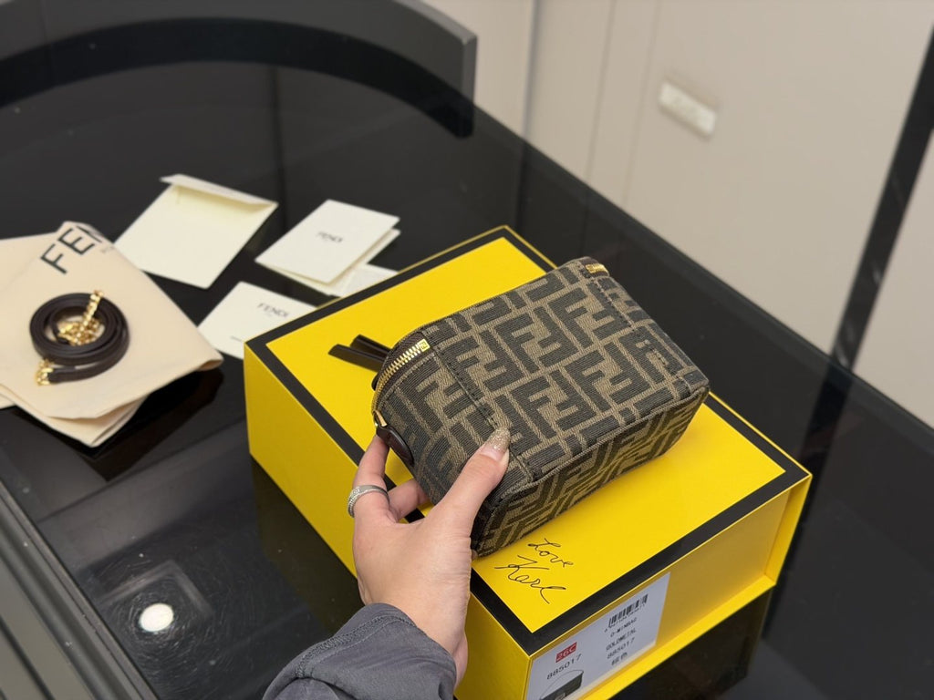 Fendi Monogram Box Bag — side